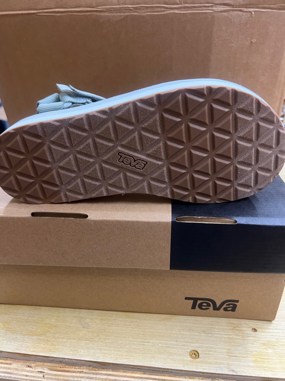 NWT Teva W’s Midform/ Universal Sandal- Blue/ Grey - Picture 2 of 2